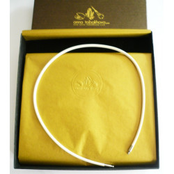 3 mm Black Rubber Necklace