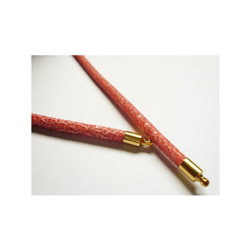 4 mm Pink Stingray InterChangeable Necklace