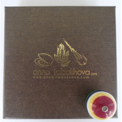 20 mm Striped Colored Resin InterChangeable Clasp as you will get it