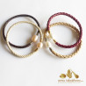 4 mm Braided Leather InterChangeable BRACELET