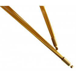 12 GOLD plated steel wires as InterChangeable Necklace