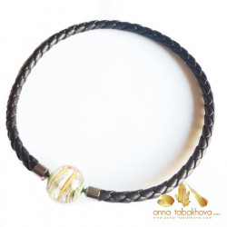 8 mm Braided Leather InterChangeable Necklace