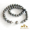 BLACK TAHITI pearl InterChangeable necklace