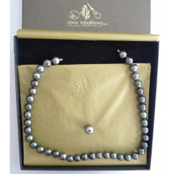 BLACK TAHITI pearl InterChangeable necklace