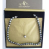 BLACK TAHITI pearl InterChangeable necklace