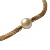 15,9 mm GOLD Pearl Clasp with a mesh chain (sold separatly)