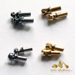 Keys to convert one necklace as interchangeable, one pair for sale