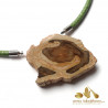 Fossilized wood InterChangeable Clasp