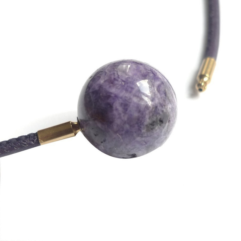 Purple SUGILITE bead as InterChangeable Clasp, buy on line