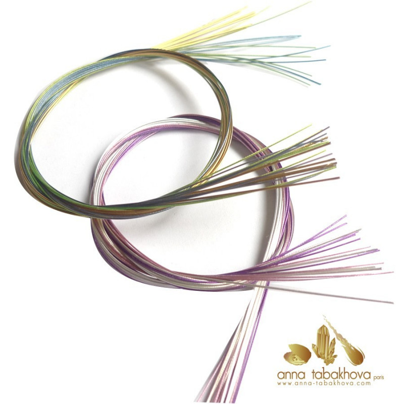 Choisir les couleurs de son collier interchangeable en flls de nylon