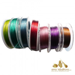 Choisir les couleurs de son collier interchangeable en flls de nylon