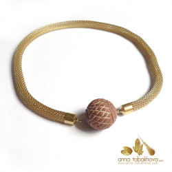 African Traditional RED Terracotta bead Interchangeable Clasp, buy on line