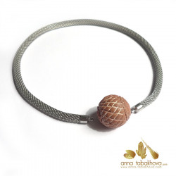 African Traditional RED Terracotta bead Interchangeable Clasp, buy on line