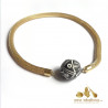 African Traditional BLACK Terracotta bead Interchangeable Clasp, buy on line