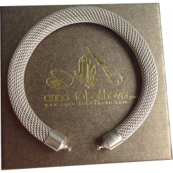 8 mm steel mesh-interchangeable-bracelet, versatile designer jewlery