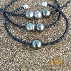 Braided Colored leather InterChangeable Necklace, versatile designer jewelry