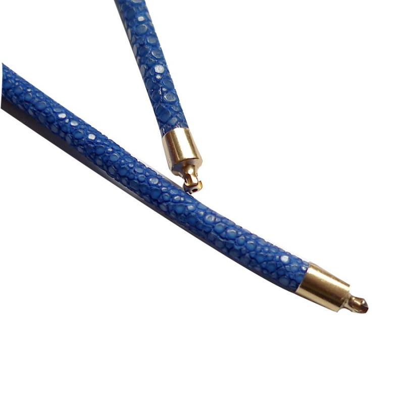 4 mm ROYAL BLUE Stingray InterChangeable Necklace