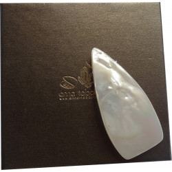 Giant white Nacre as InterChangeable Clasp, buy on line