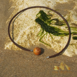 18 mm fossilized coral InterChangeable Clasp