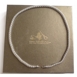 5 mm raspberry Steel InterChangeable Necklace, buy on line