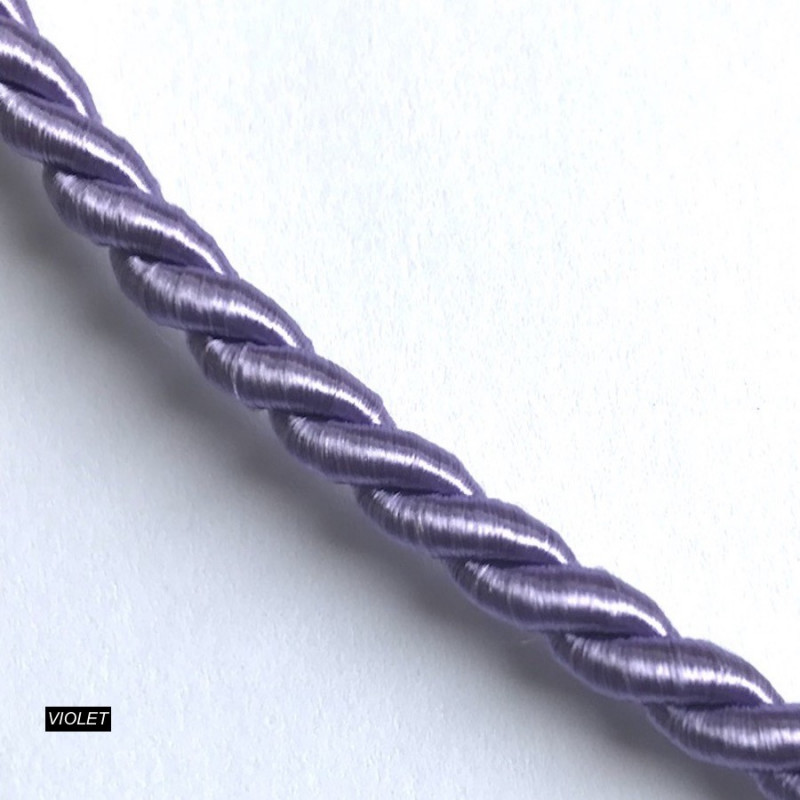 5 mm Twisted Cotton Cord as Interchangeable Necklace, Buy on line