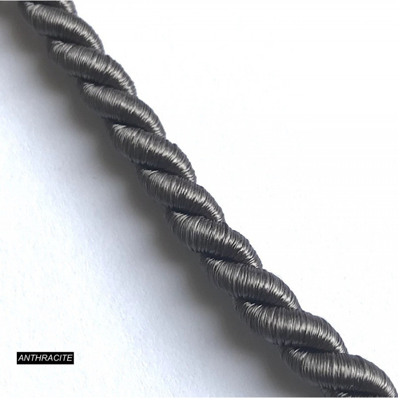 5 mm Twisted Cotton Cord as Interchangeable Necklace, Buy on line