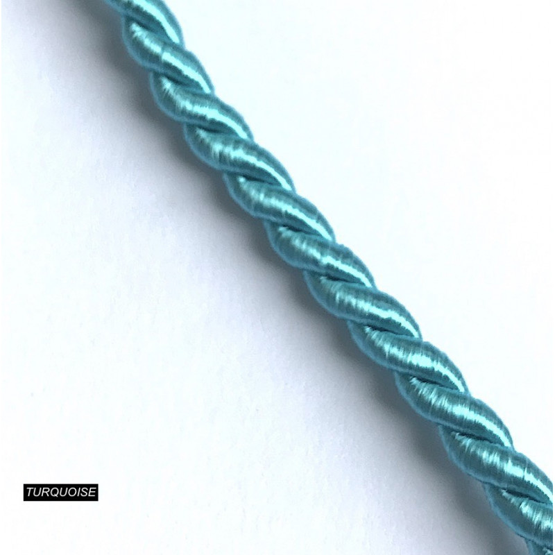 5 mm Twisted Cotton Cord as Interchangeable Necklace, Buy on line