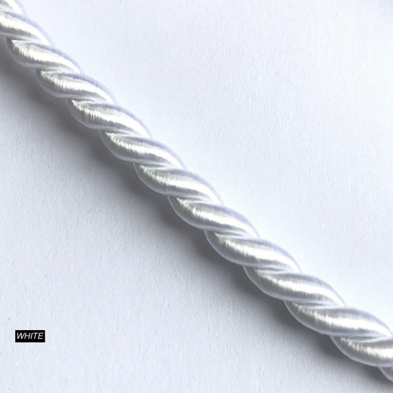 5 mm Twisted Cotton Cord as Interchangeable Necklace, Buy on line