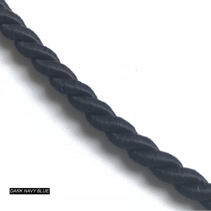 5 mm Twisted Cotton Cord as Interchangeable Necklace, Buy on line