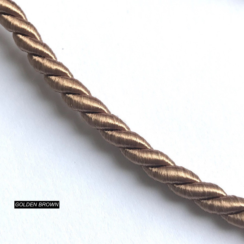 5 mm Twisted Cotton Cord as Interchangeable Necklace, Buy on line