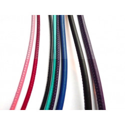 3 mm Stitched Leather InterChangeable Necklace, buy on line versatile jewelry