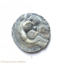 Calcedony Flower as InterChangeable Pendant