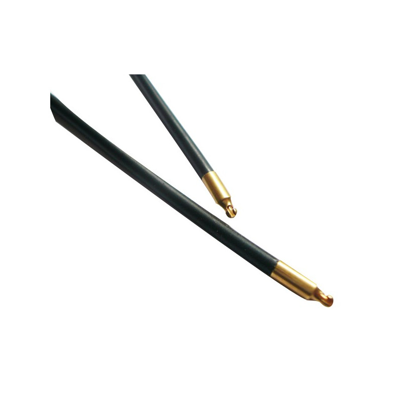 3 mm Black Rubber Necklace