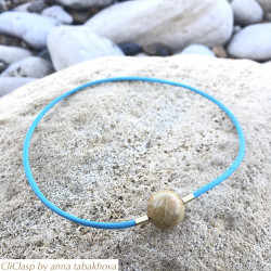 18 mm fossilized coral InterChangeable Clasp