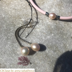 12 mm Pink China Pearl as InterChangeable Clasp