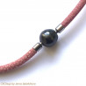 11,5 mm slightly circled dark Tahiti pearl as InterChangeable Clasp
