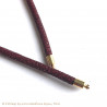 4 mm Burgundy Stingray InterChangeable Necklace
