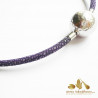 4 mm Purple Stingray InterChangeable Necklace